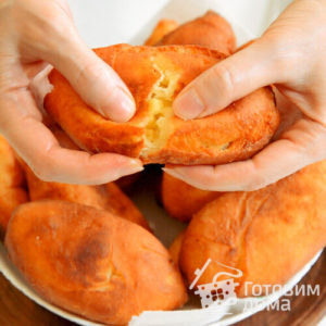 Быстрые Пирожки Творог + Яблоки - пошаговый рецепт с фото