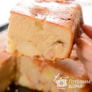 Яблочный Пирог быстрый и простой рецепт - пошаговый рецепт с фото