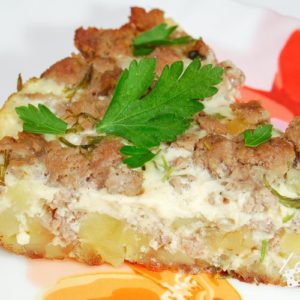 Картофельная запеканка с мясом - пошаговый рецепт с фото