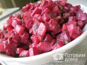 Салат из свеклы и огурцов - пошаговый рецепт с фото