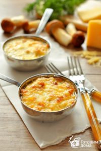 Жюльен с Курицей и грибами - пошаговый рецепт с фото